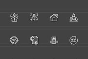 World Environment Day Icons, an Outline Icon by IconBunny (Thumbnail 2 of 2)