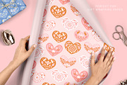 Hearts & Flowers patterns + elements, a Decorative Illustration by Inna Moreva (Thumbnail 8 of 13)