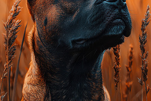 Adorable Portrait of a Cute Dog, an Animal Photo by Virgo Studio