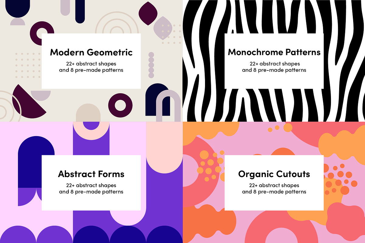 Geometrica Bureau - Big Bundle Vol 1, a Pattern Graphic by Geometrica Bureau (Photo 2 of 27)