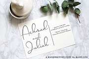 Mallongia a Handwritten Font, a Script Font by Basnistudio (Thumbnail 6 of 8)
