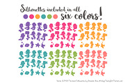 Crayon Box Girl Mermaid Clipart, an Illustration by Amanda Ilkov (Thumbnail 3 of 3)