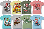 Cartoon Vector 6 Design Bundle, an Illustration by roach_graphic (Thumbnail 5 of 29)