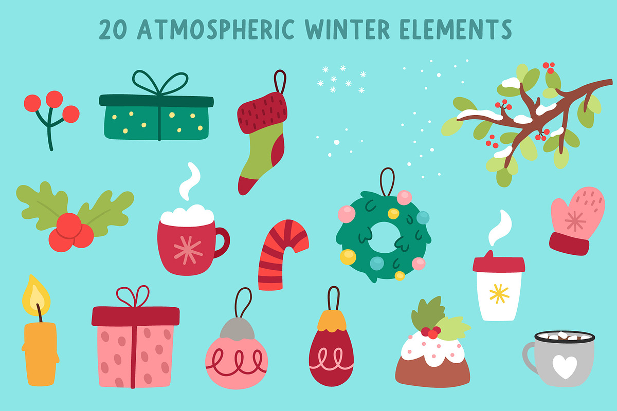 Christmas village map creator, a Seasonal Illustration by Lexi Claus (Photo 6 of 12)