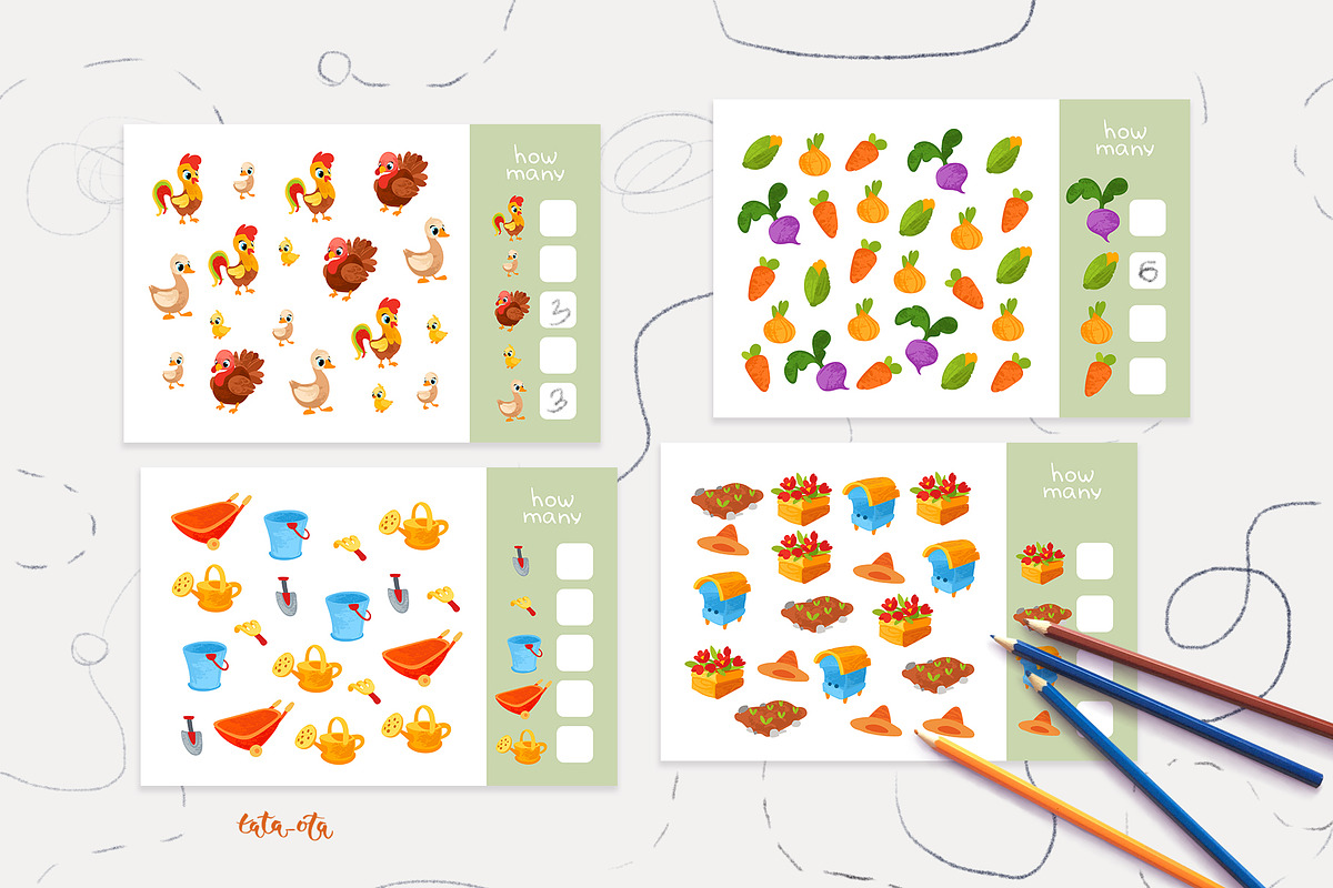 Games for children, an Animal Illustration by tata_ota (Photo 3 of 5)