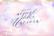 Unicorn Dreams clipart, an Illustration by Libby Wishes (Thumbnail 10 of 11)
