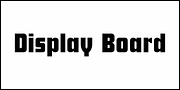 Display Board JNL, a Sans Serif Font by Jeff Levine Fonts (Thumbnail 2 of 5)