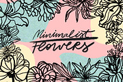 Flowers and Plants Minimalist Set, an Illustration by Anny (Thumbnail 1 of 10)