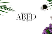 Abed Serif Font Family Pack, a Serif Font by Creativetacos (Thumbnail 1 of 5)