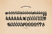 Secrilka | Blackletter Typeface, a Blackletter Font by Denustudios (Thumbnail 12 of 12)