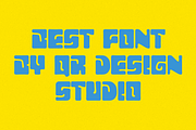 Summer Enazor - Groovy Font, a Sans Serif Font by QR Design Studio (Thumbnail 3 of 6)