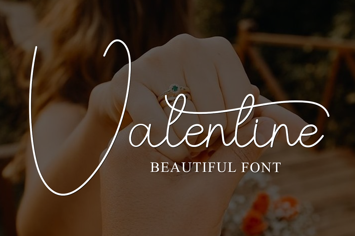 Beautiful, a Sans Serif Font by FreshTypeINK (Photo 1 of 8)
