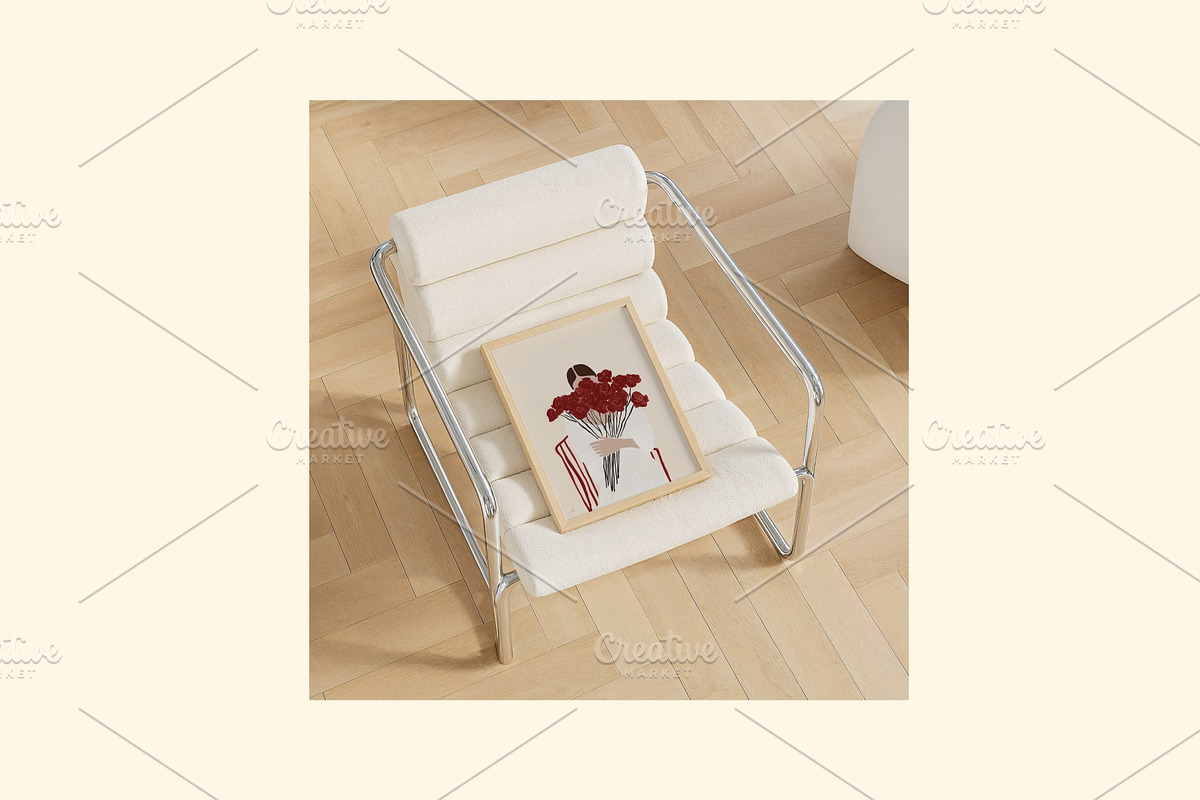 Modern Interior Frame Mockup, an Icon by First Impression Mockups (Photo 3 of 5)