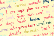Jamberry Font, a Sans Serif Font by Kellie Jayne Studio (Thumbnail 7 of 10)