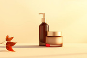 63 Skincare Bottle & Jar Set Mockup, an Advertising Mockup by adenpinkstore (Thumbnail 24 of 25)