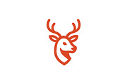 Deer Head Logo Collection, a Branding & Logo Template by Vectorium Studio (Thumbnail 21 of 25)