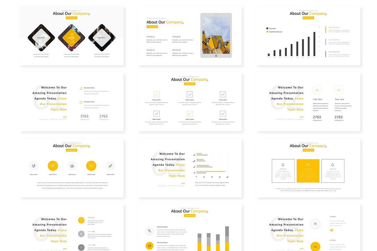 Cleanuption - Powerpoint Template, a Presentation Template by AQR Studio