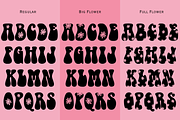 Hippy Harmony | Decorative Font, a Font by BAMBIN (Thumbnail 7 of 8)