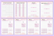 Editable MY Pregnancy Journal Canva, a Stationery Template by Shumaya (Thumbnail 2 of 5)