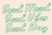 CS Camara Pixel, a Script Font by Craft Supply Co. (Thumbnail 5 of 8)