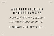 Glamer Modern Calligraphy Sans Serif, a Sans Serif Font by Graphicxell (Thumbnail 8 of 8)