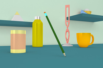 Pencil Desktop, a School & Education Photo by Qaleb Studio