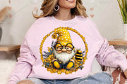 Cute Bee Gnome Sublimation Clipart, an Illustration by Canvas Craft (Thumbnail 4 of 7)