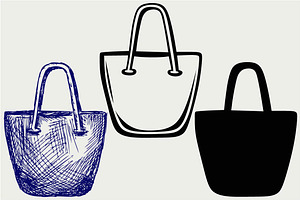 Several Handbags SVG