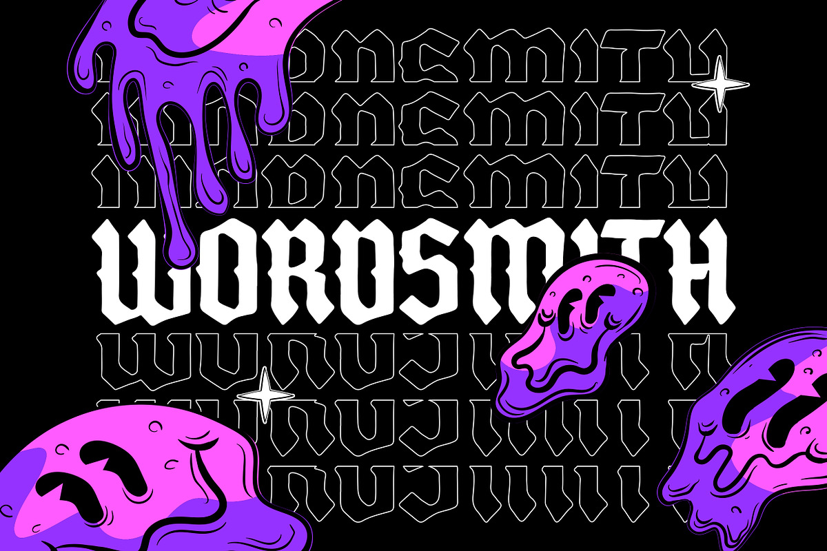 Chariot - Organic Blackletter, a Blackletter Font by Letterhend Studio (Photo 7 of 10)