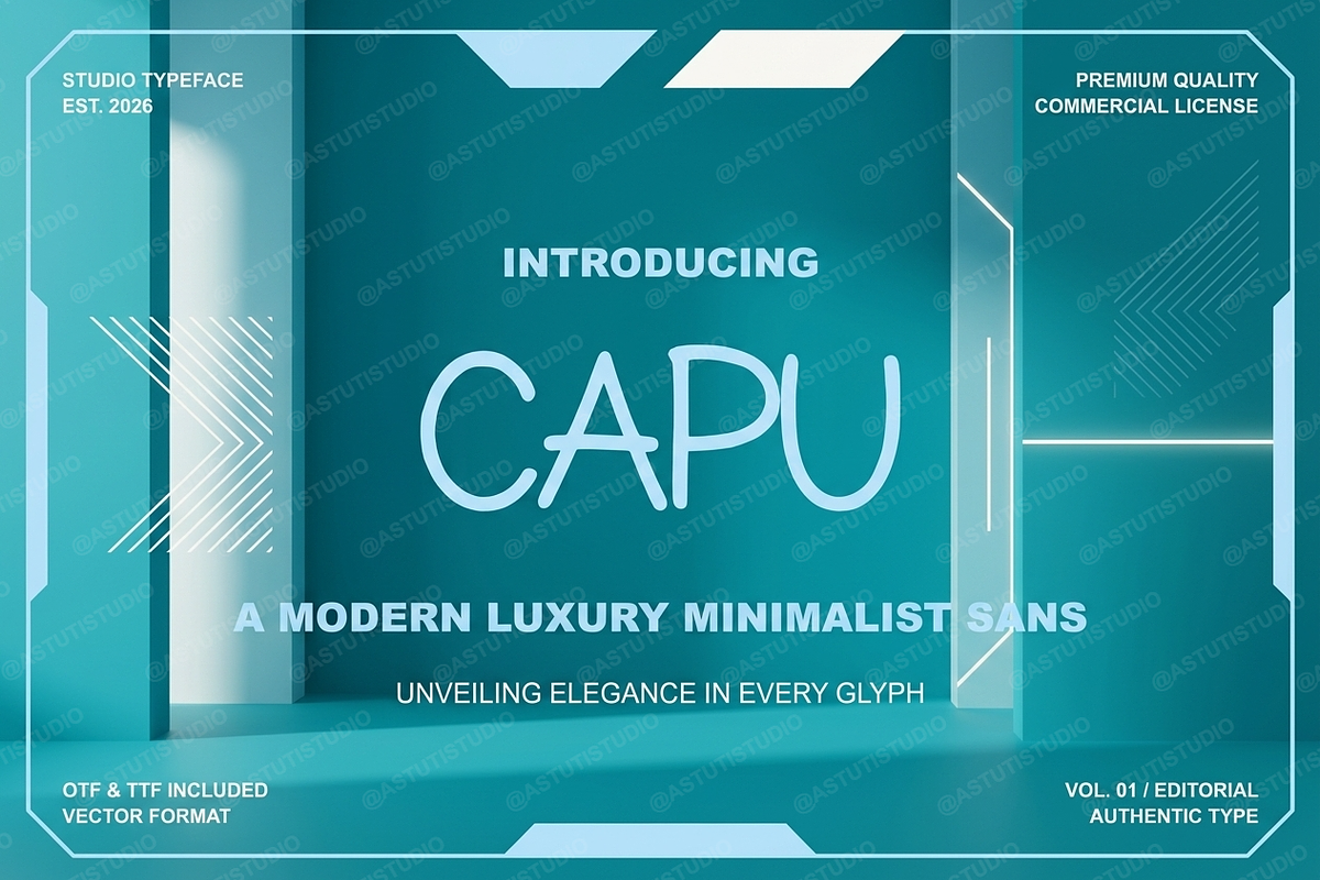 Capu - Modern Luxury Serif Font, a Serif Font by Astuti Studio (Photo 2 of 16)