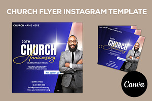 Church Flyer Canva Template