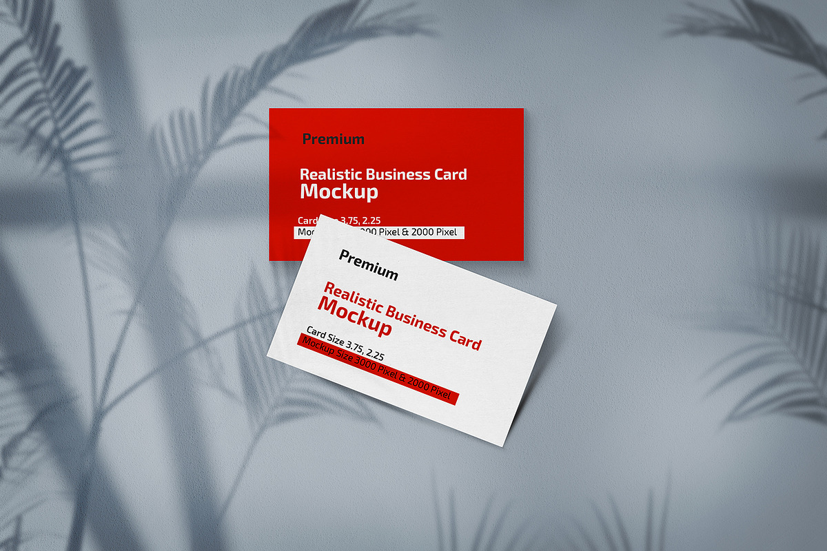 Realistic Business Card Mockup, a Print Template by MRI STUDIO (Photo 4 of 7)