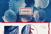 Red Embroidery&Cyanotype Collection, an Object Graphic by Hello Muse (Thumbnail 7 of 13)