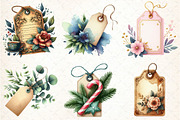 Watercolor Price Tag Clipart, an Illustration by DreamCafeArt (Thumbnail 2 of 7)