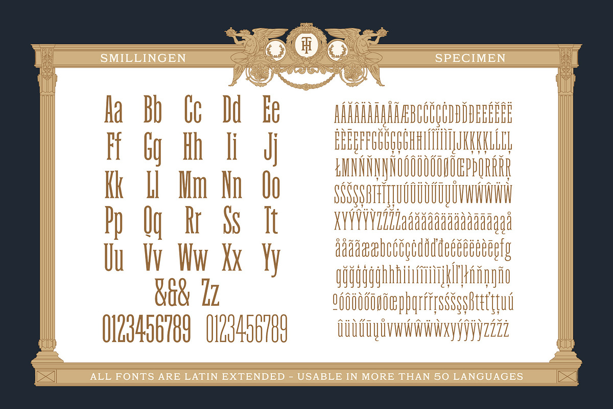 Hermitage Fonts and Illustrations, a Font by Heritage Type Co. (Photo 4 of 15)