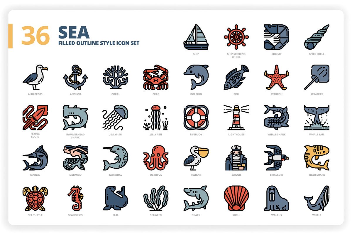 3,600 Icons x3 Styles, an Outline Icon by monkik (Photo 249 of 299)