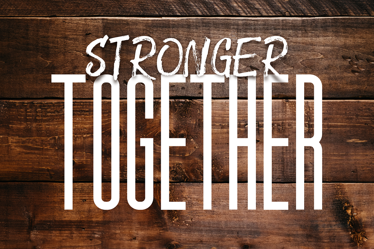 Thread - Ultra Condensed Font preview 3