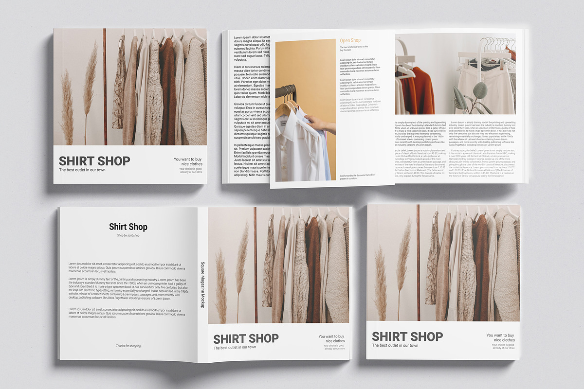 Square Magazine Mockup, a Books & Magazine Mockup by scribrostudio (Photo 9 of 9)