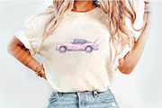 Watercolor  Transport Car Airplane, an Illustration by Watercolor design (Thumbnail 4 of 11)