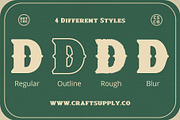 Dutche – Display Serif, a Serif Font by Craft Supply Co. (Thumbnail 3 of 8)