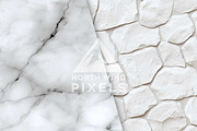 12 White Stone Texture Patterns, a Background Graphic by NorthWindPixels (Thumbnail 4 of 4)
