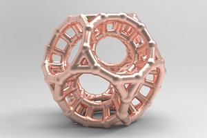 4d Polytope Bead - 3D Model