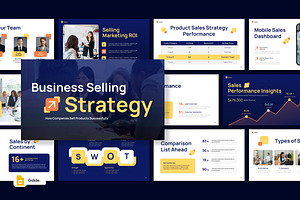 Business Selling Google Slides, a Presentation Template by Loin Studio
