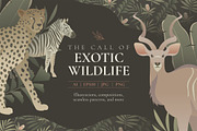 Exotic Wildlife Illustrations, a Decorative Illustration by Wild and Wonder by Ana (Thumbnail 1 of 13)