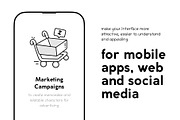 Shopping Doodle Icons, an Outline Icon by Vectors Market (Thumbnail 6 of 10)