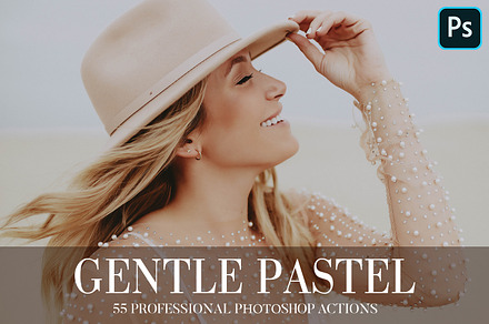 Photoshop Actions - Gentle Pastel, an Action Add-On by FixThePhoto