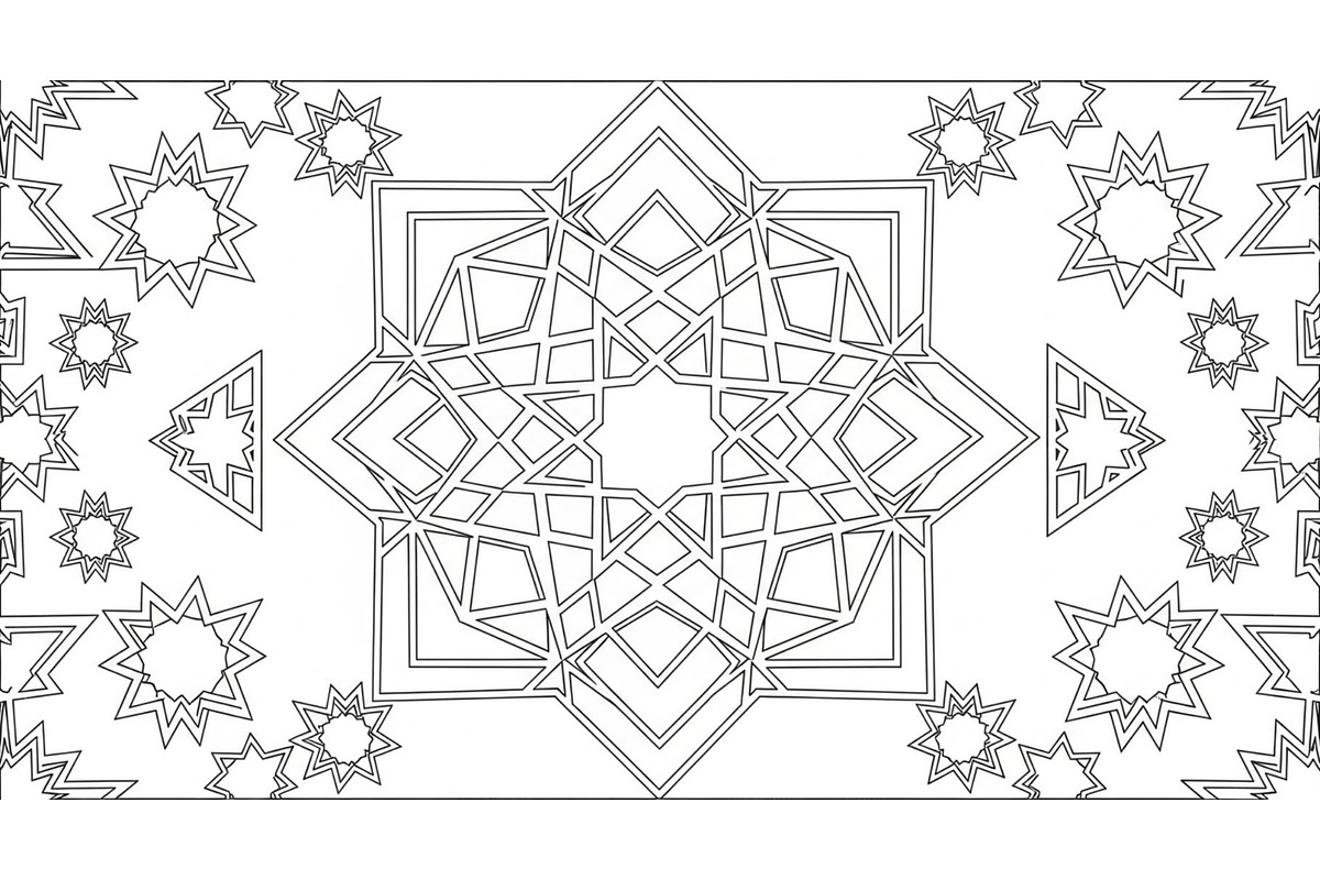 Islamic Mandala Geometric Bundle, an Illustration by Gaye Art (Photo 50 of 51)
