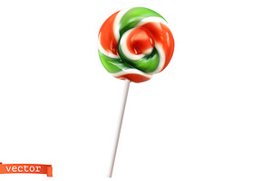 Lollipop, Caramel Sweets, Candy Cane