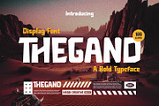Thegand - Display, a Font by Hasbi Creative (Thumbnail 1 of 9)