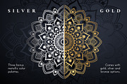 Procreate Mandala Creator Template, a Brush Add-On by Delightful Design (Thumbnail 4 of 11)